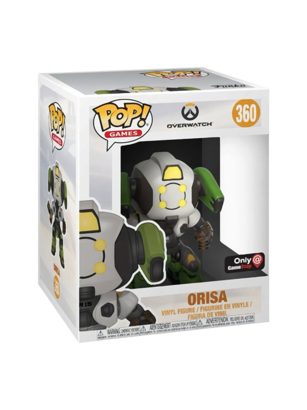 Funko POP! Overwatch Orisa OR15 Skin 6” Super Sized Exclusive Figure #360!